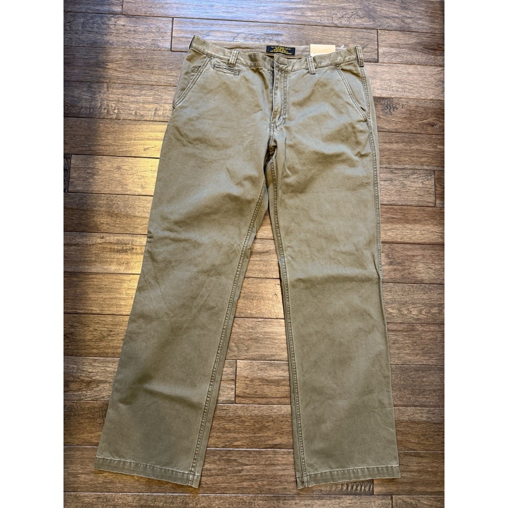 New Old Navy Pants Men's 38x34 Wide Leg Green‎ 100% Cotton